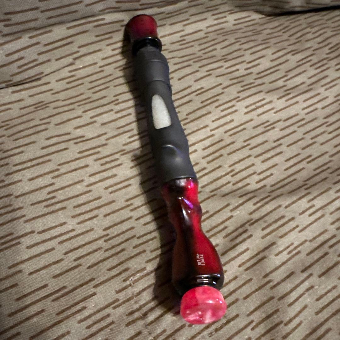 こーちゃん　　パワフルワーカーグリップ TYPE1 赤黒 ベイト カスタム