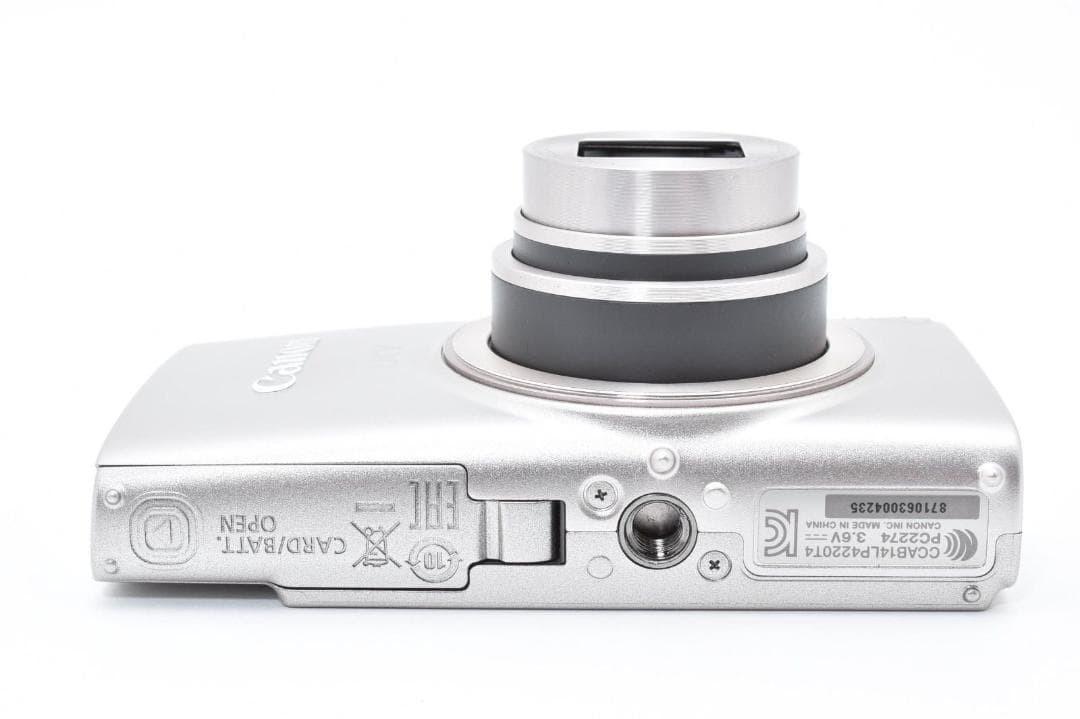 キヤノン CANON IXY650 コンパクトデジタルカメラ シルバー