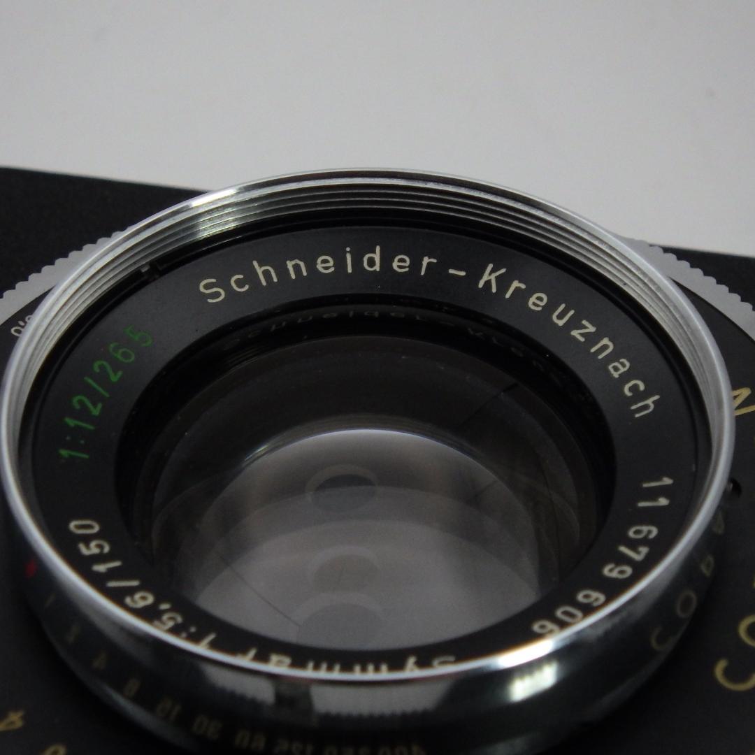 Symmar 150mm f/5.6 レンズ(Copal No. 1) 中古美品