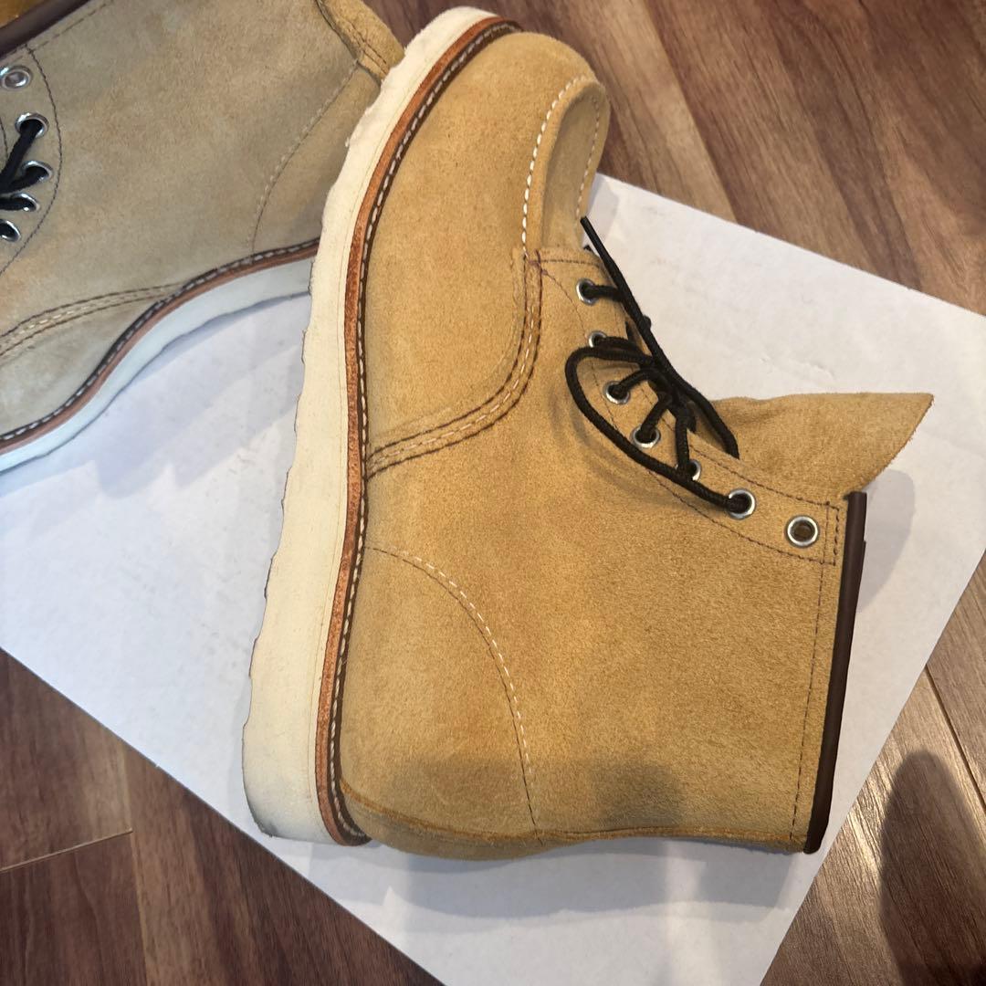 レッドウィング　8833 9.5Dベージュスエード