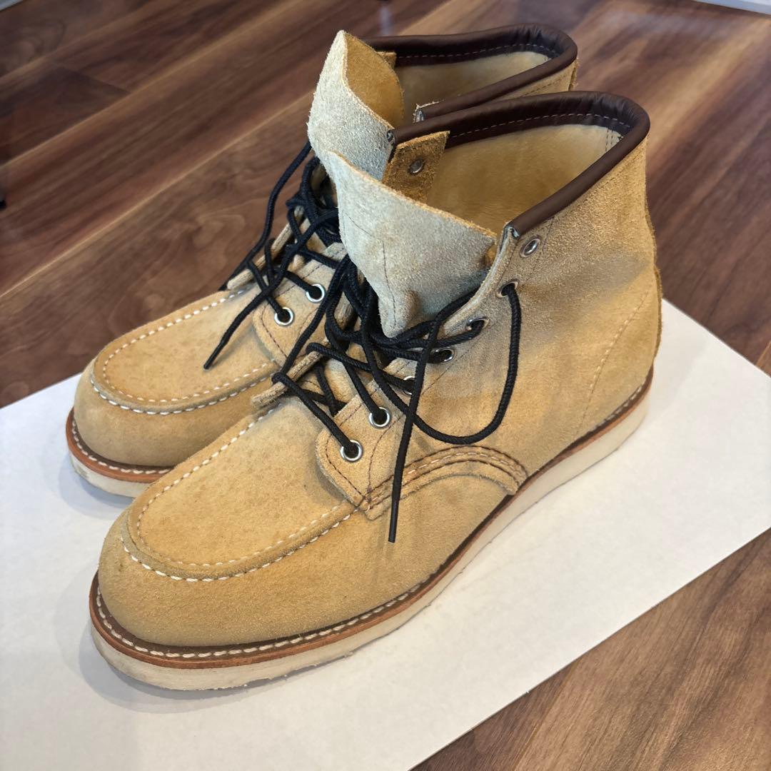 レッドウィング　8833 9.5Dベージュスエード