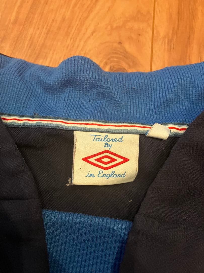 イングランド代表 UMBRO プルオーバードリルトップ古着　XL アンブロ