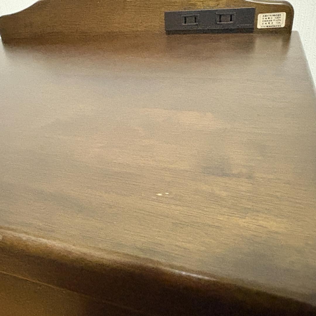 karimoku カリモク ナイトテーブル サイドテーブル ブラウン 1996