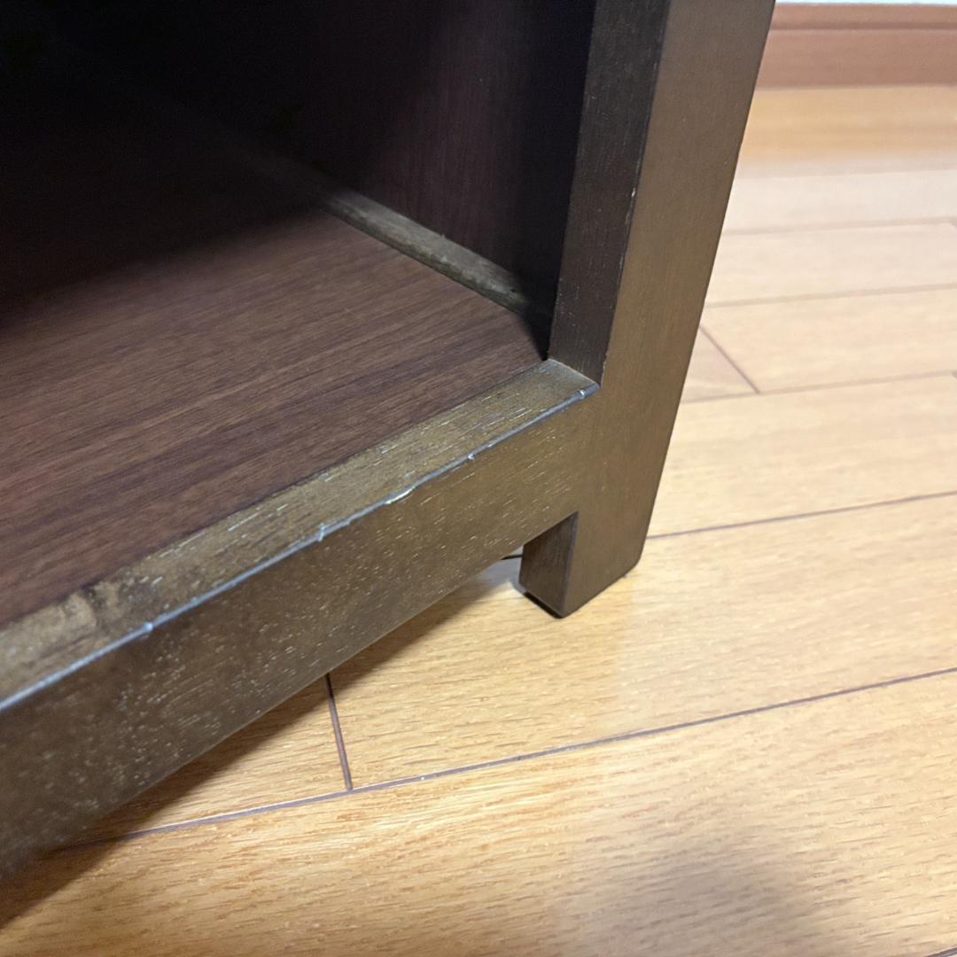 karimoku カリモク ナイトテーブル サイドテーブル ブラウン 1996