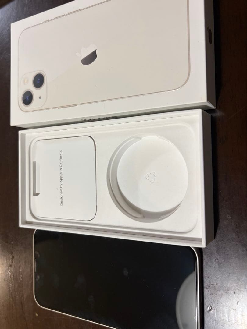 美品！iPhone13 128GB SIMフリー スターライト iPhone本体