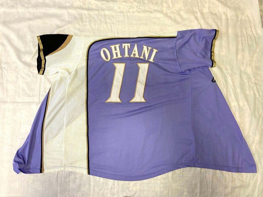 【生産終了カラー】ラベンダー色 『大谷翔平』日本ハムファイターズ ユニフォーム