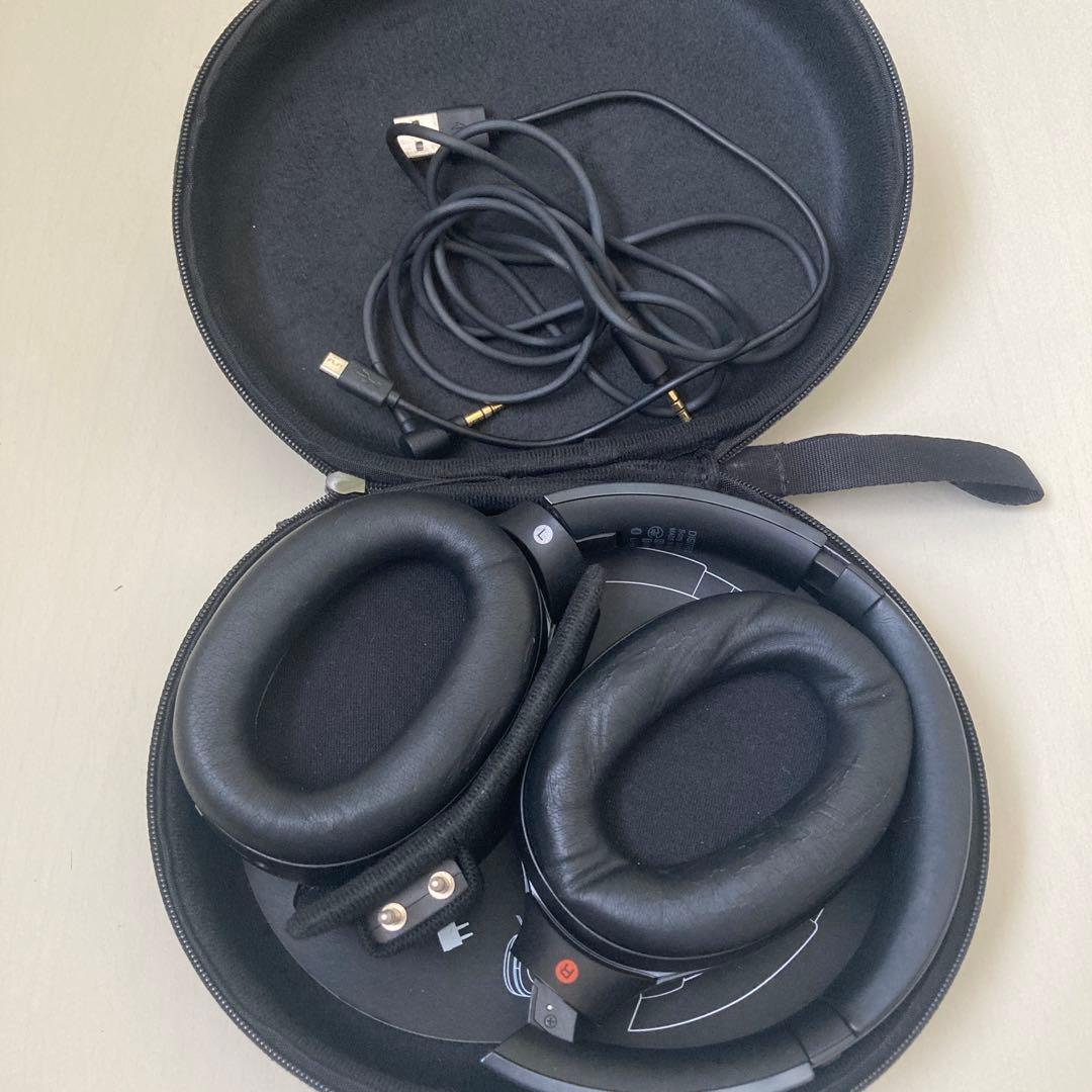 【値下げしました】SONY ワイヤレスヘッドフォン 黒色