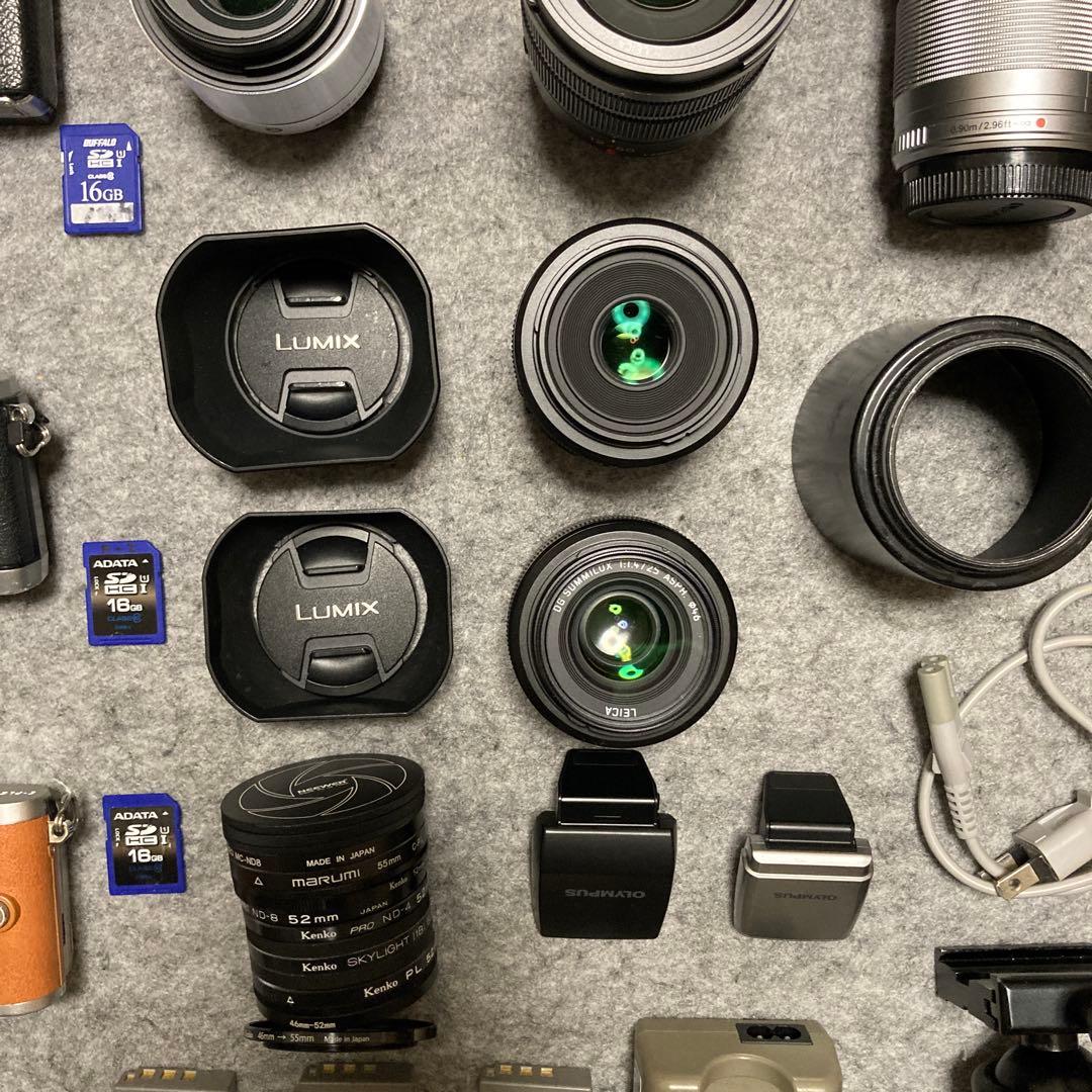 マイクロフォーサーズカメラ　レンズ