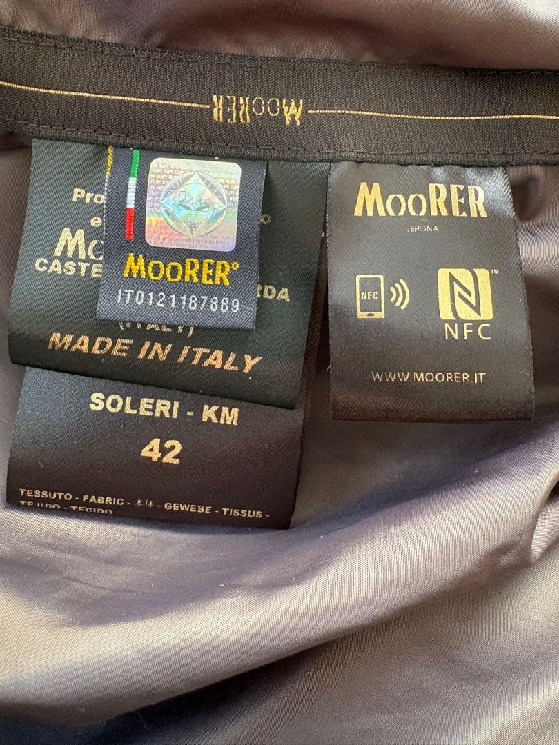 MooRER ムーレー SOLERI KM ダウン ブルゾン