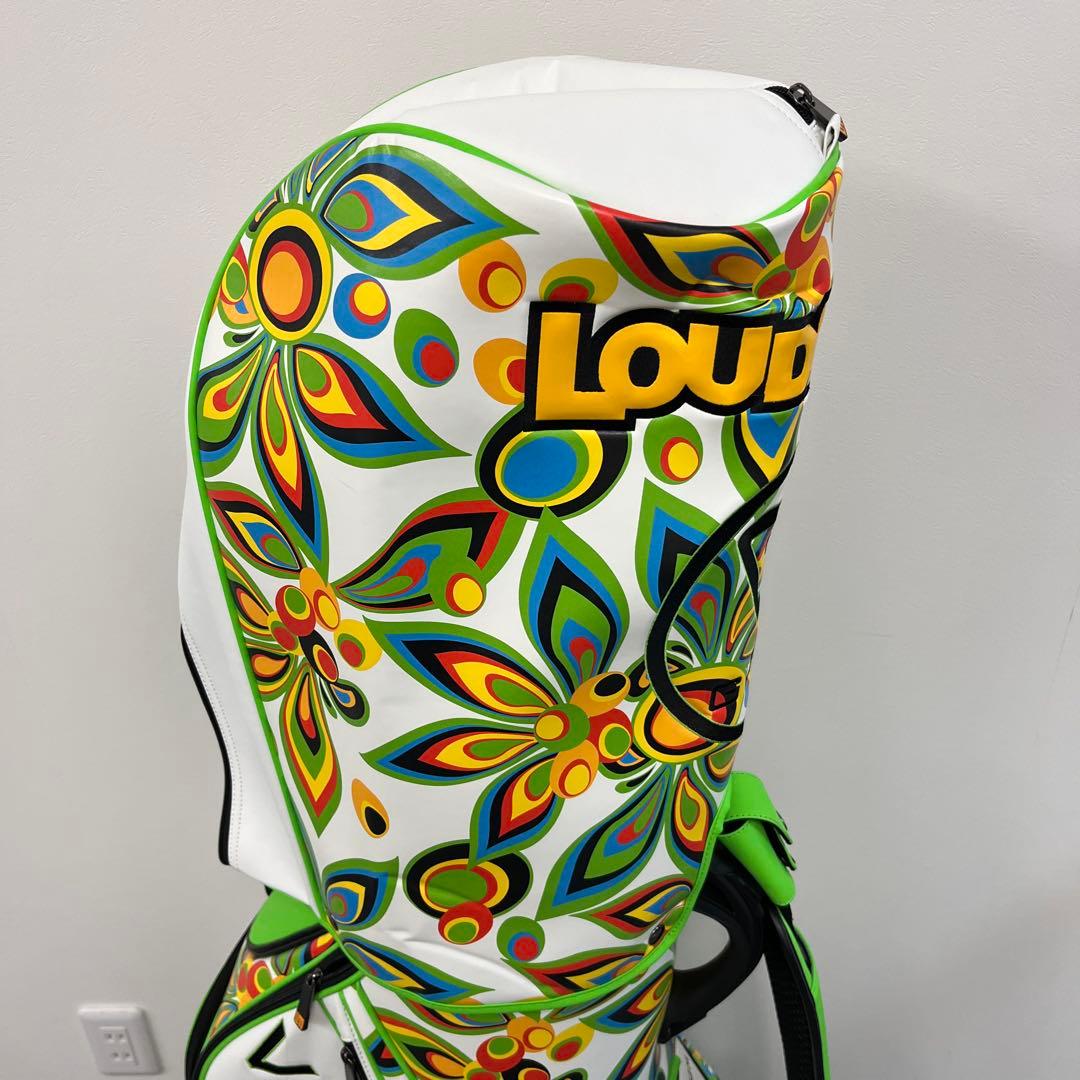 【未使用】ラウドマウス ジョン・デーリー ロゴ入り キャディバッグ 希少品