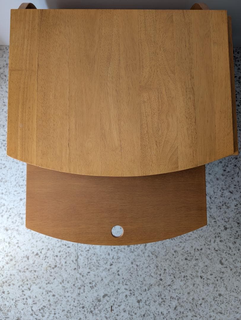 00s OLD エクステンション キャスター ワゴン バタフライ ローテーブル