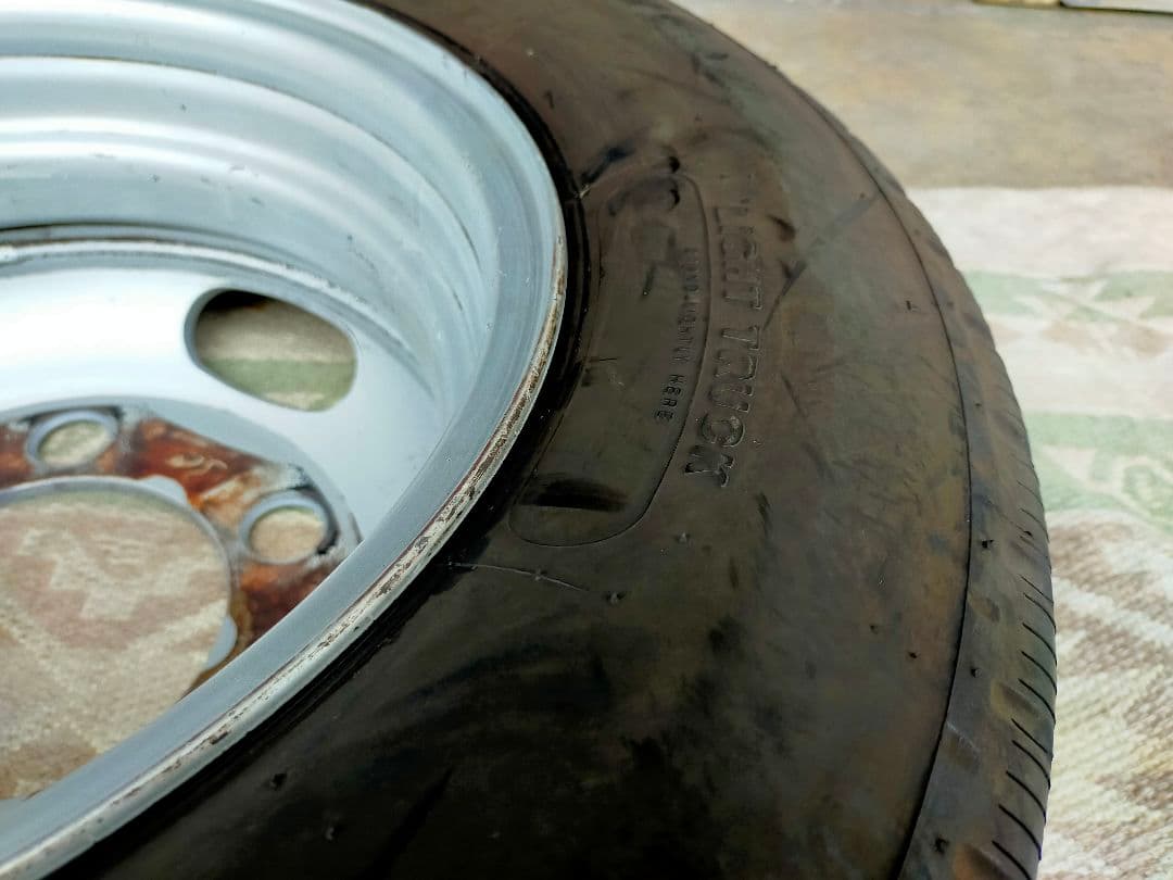 キャンター スペアタイヤ 195/75R15 15インチ FBA00 トラック用