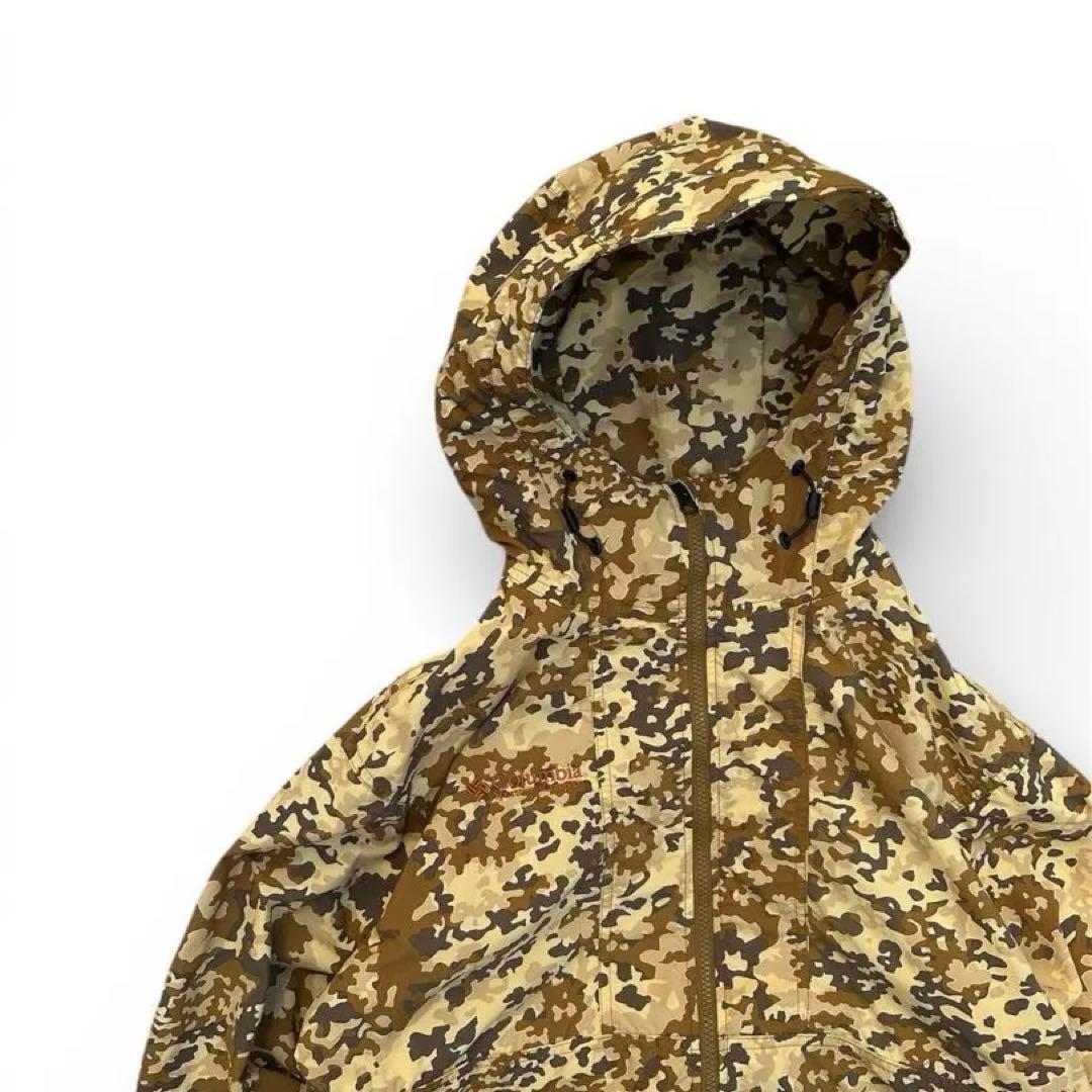コロンビア X.C.O. デザートカモ ナイロンジャケット M 短丈 y2k