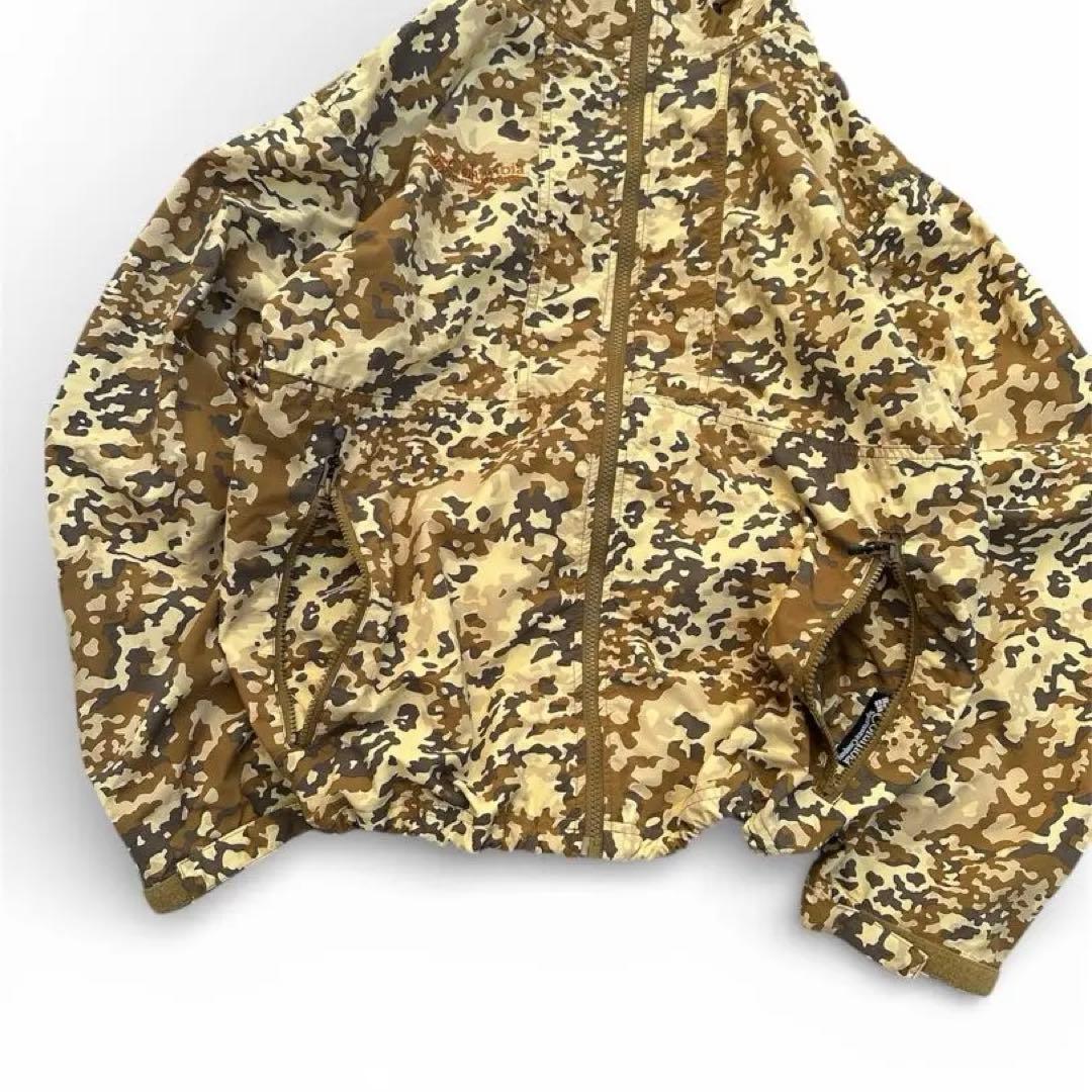 コロンビア X.C.O. デザートカモ ナイロンジャケット M 短丈 y2k