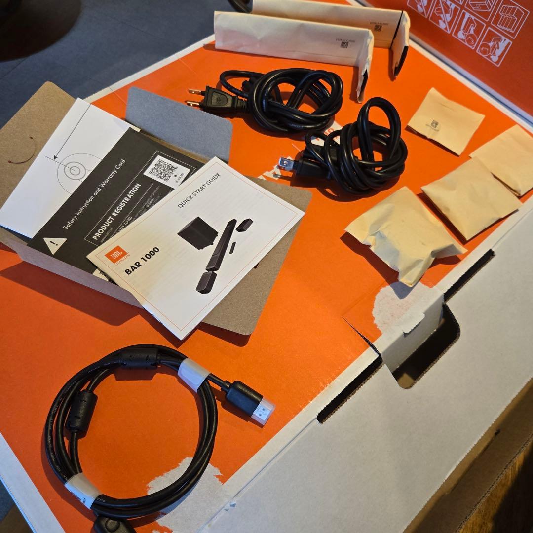 つ*よ様 JBL BAR 1000 サラウンドバー ワイヤレスウーファー