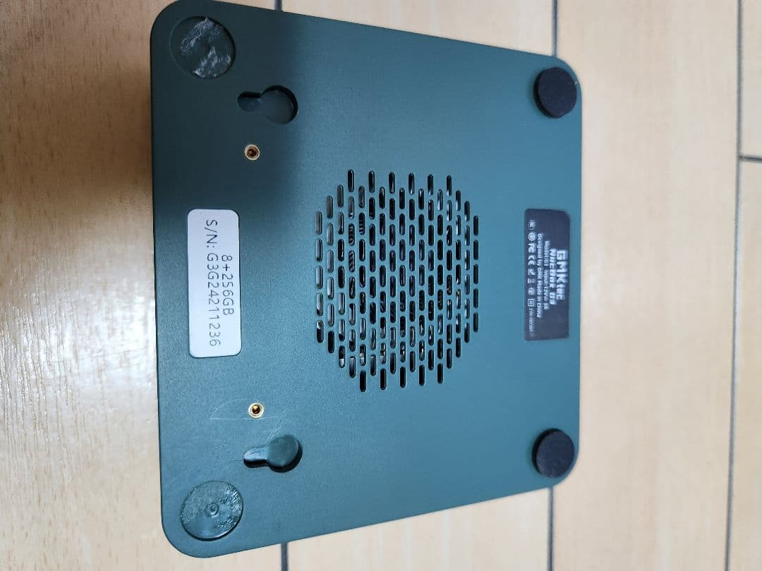 (ジャンク品)GMKtec ミニPC G3 メモリ8GB SSD256GB