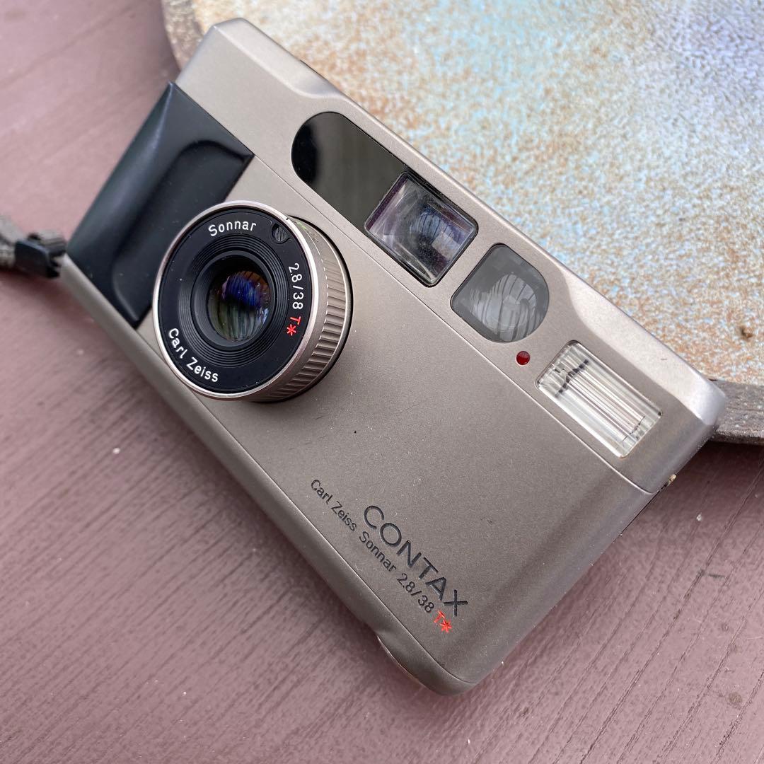 <完動品>　CONTAX T2 コンパクトフィルムカメラ