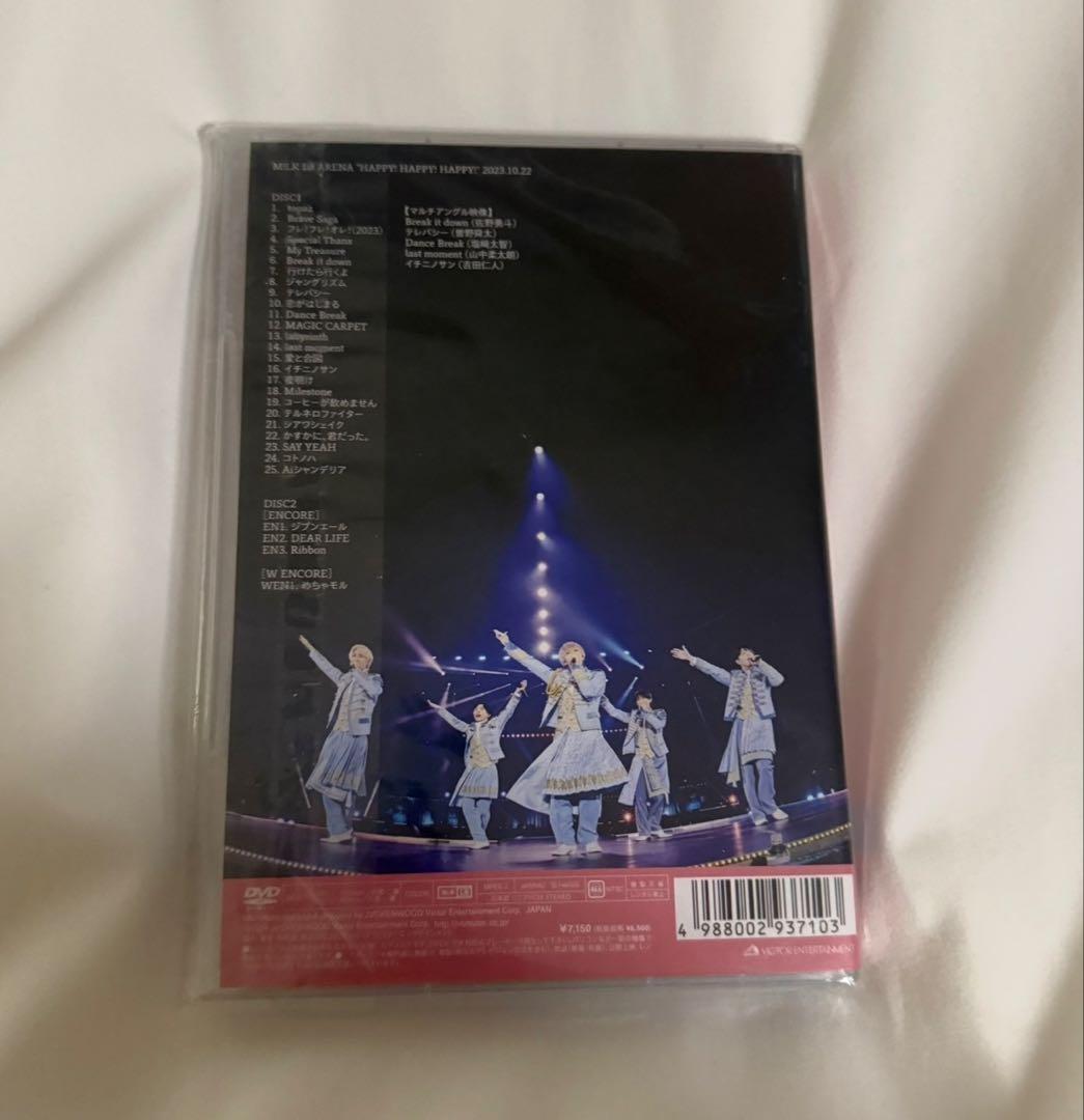 「M!LK HAPPY!HAPPY!HAPPY! 通常版 DVD