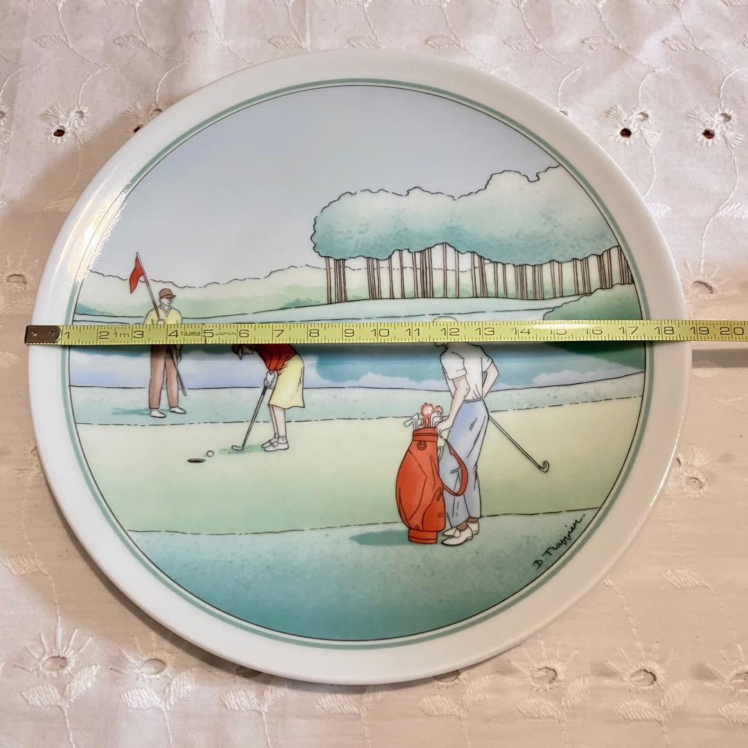 フランスヴィンテージ APILCO アピルコ プレート ゴルフプレイヤー