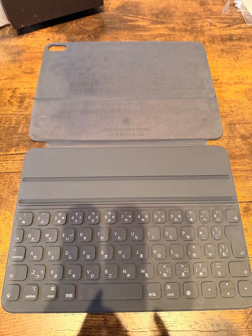 Apple 11インチiPad Proスペースグレー 本体 キーボード付きカバー