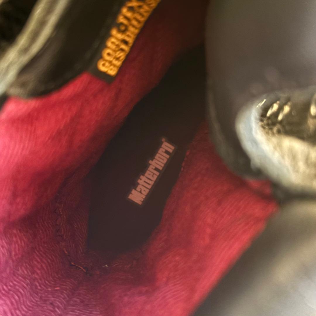 ✨未使用　マッターホルン　ゴアテックス　コンバットブーツ　レザー　USA製