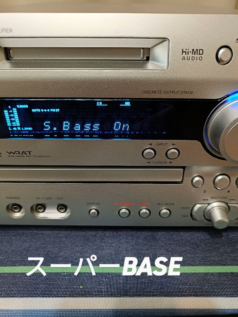 ONKYO FR-N7X CD,MD,FM/AM 整備済完動品 リモコン付 美品