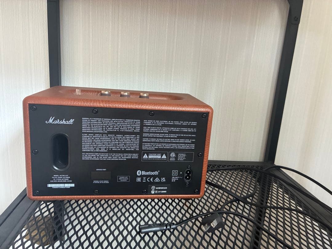 AKIMarshall ACTON IIワイヤレススピーカー ブラウン