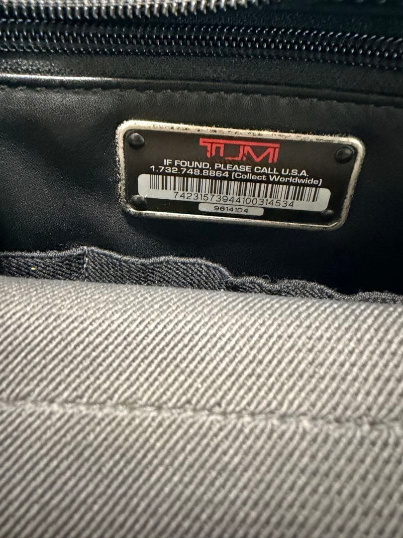 TUMI トゥミ 96141D4 レザー　ブリーフケース黒