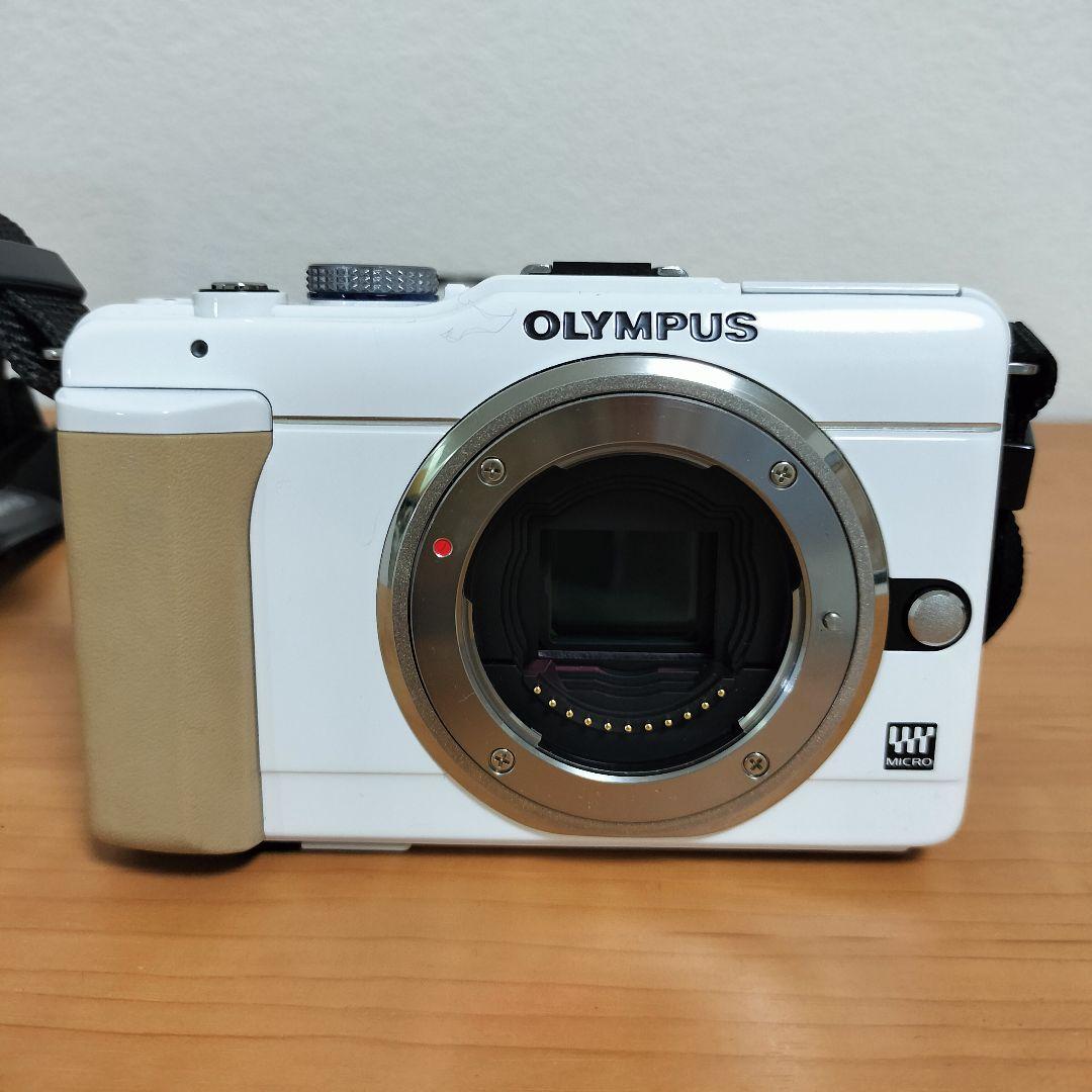 【美品】OLYMPUS PL1s ミラーレスカメラ 　レンズ２本