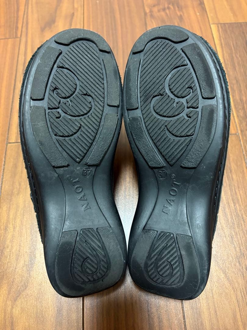 NAOT IRISサボサンダル 37 ブラック