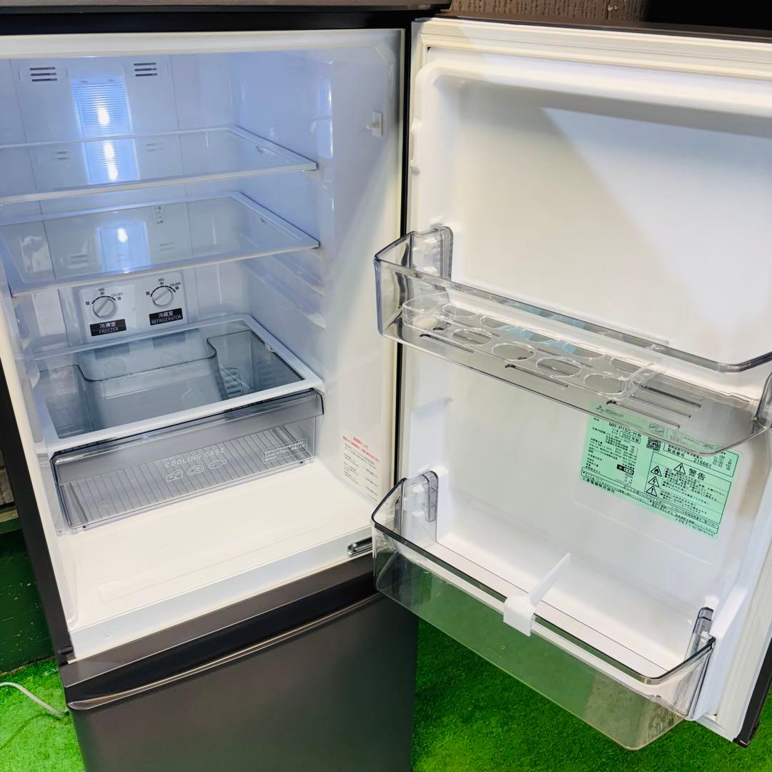 2022年製 146L 冷蔵庫 マットグレー 三菱電機 単身【地域限定配送無料】