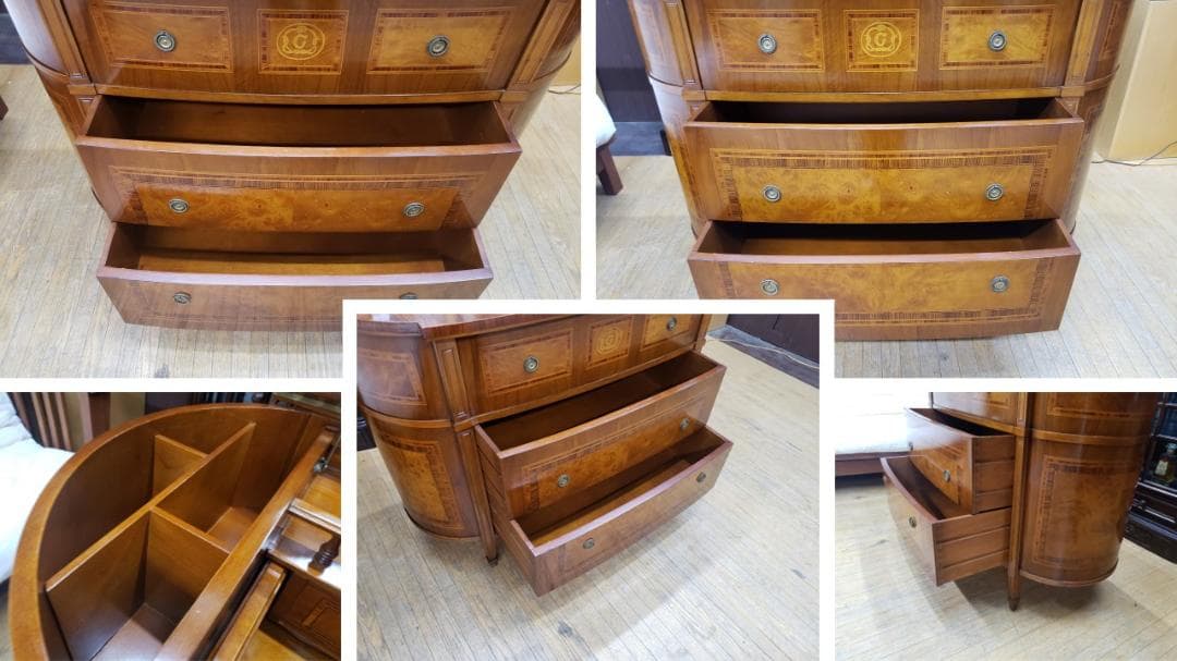 H17　CARPANELLI アンティーク　イタリア製 チェストドレッサー