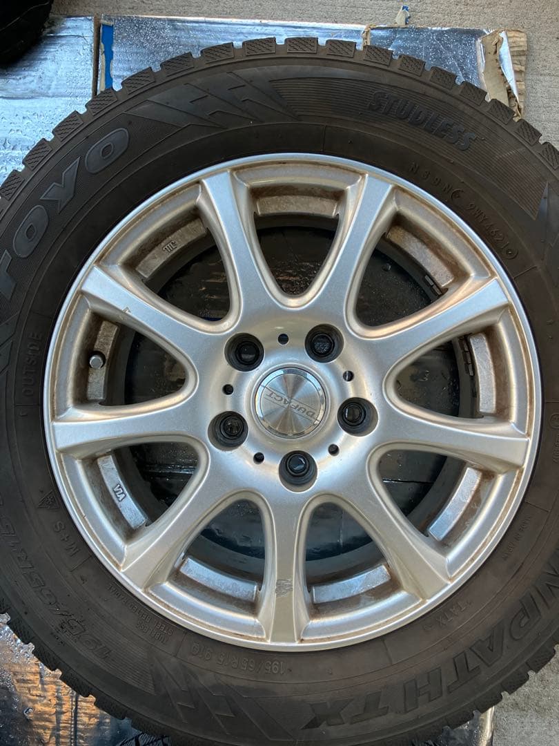 ロ*ー様 15インチ タイヤ（スタッドレスタイヤ）・ホイールセット 4本