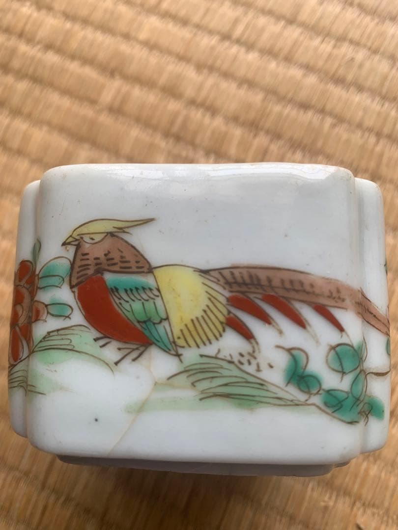 中国清時代粉彩文具