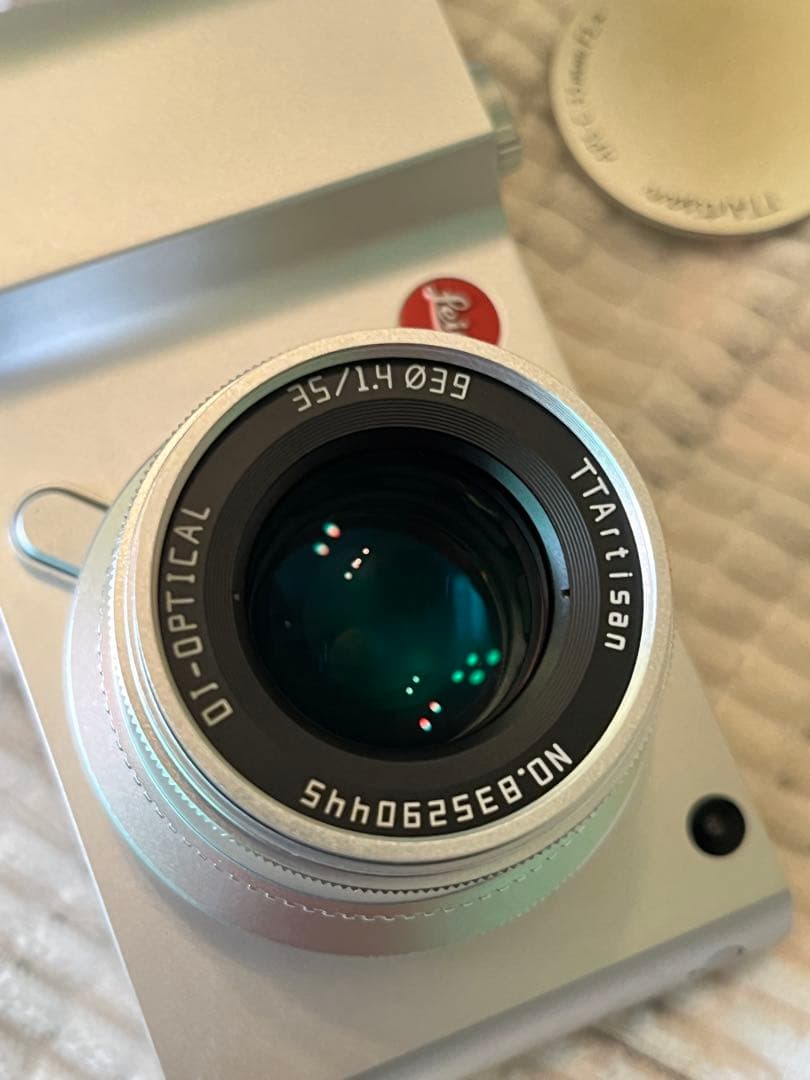 美品 Leica T (typ 701) シルバー レンズ&アダプター付セット