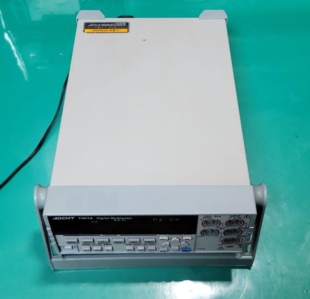 ADCMT 7461A 6.5桁 DIGITAL MULTIMETER 動作良好