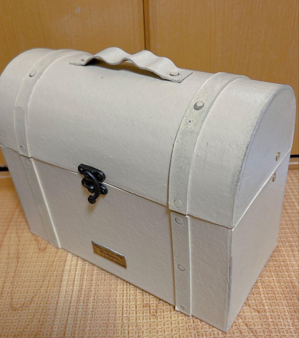 新品トランク風トレジャーBOX アンティークBOX 小物入れ7点セット