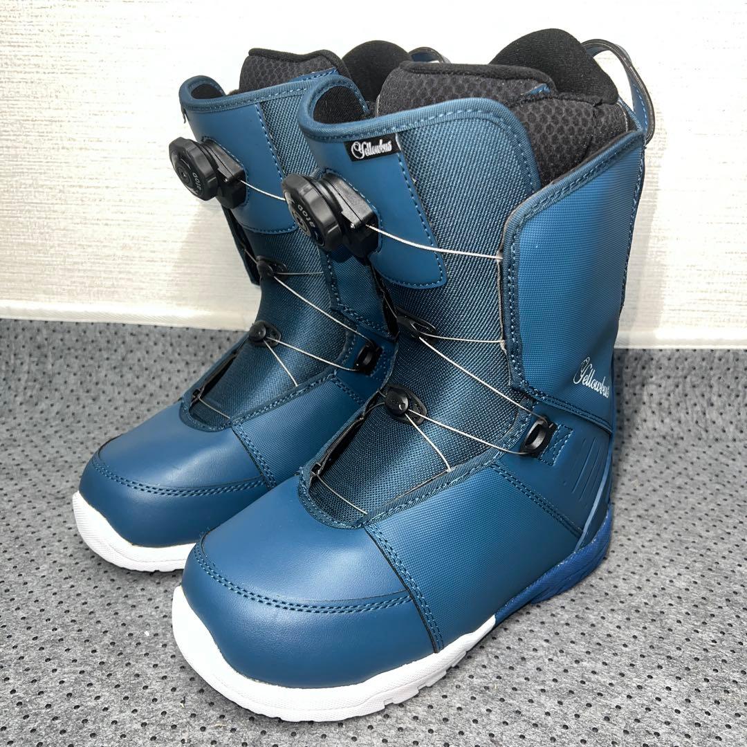 新品未使用 男女兼用 25cm YELLOW BUS ダイヤルブーツ