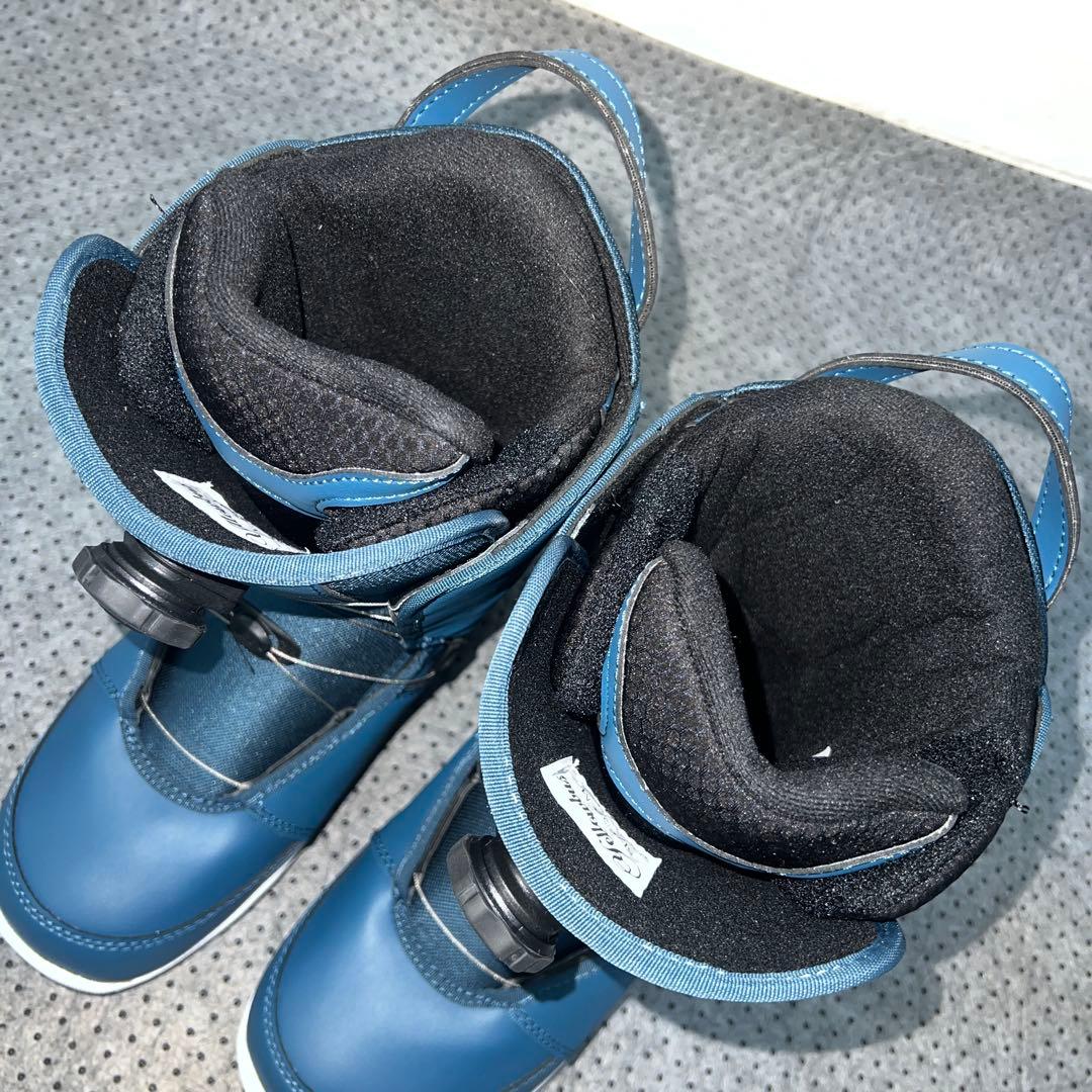 新品未使用 男女兼用 25cm YELLOW BUS ダイヤルブーツ