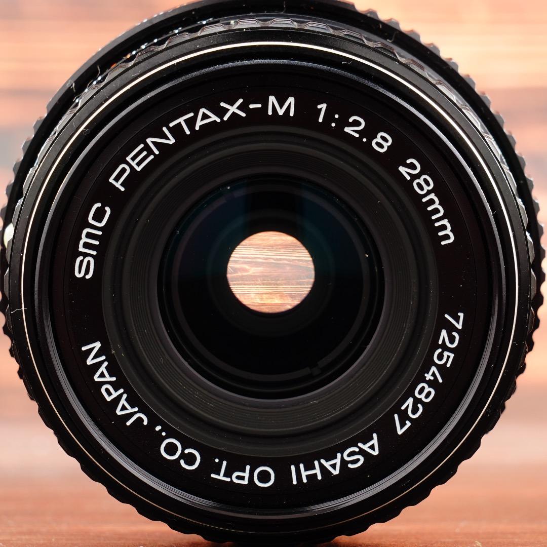 【整備＆テスト済】SMC PENTAX-M 28mm F2.8 単焦点 827