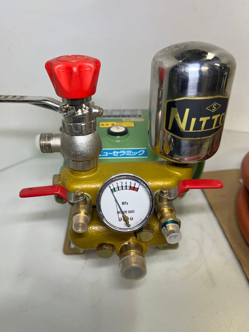 NITTO 高圧ブランジャーポンプ　動力噴霧機　NS-350