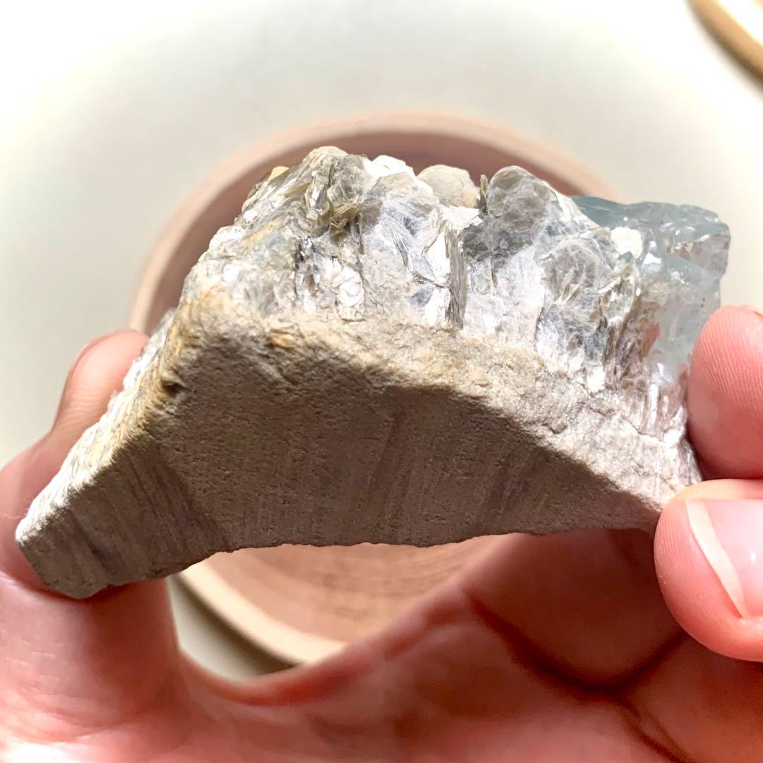 アクアマリン×モスコバイト共生標本-14