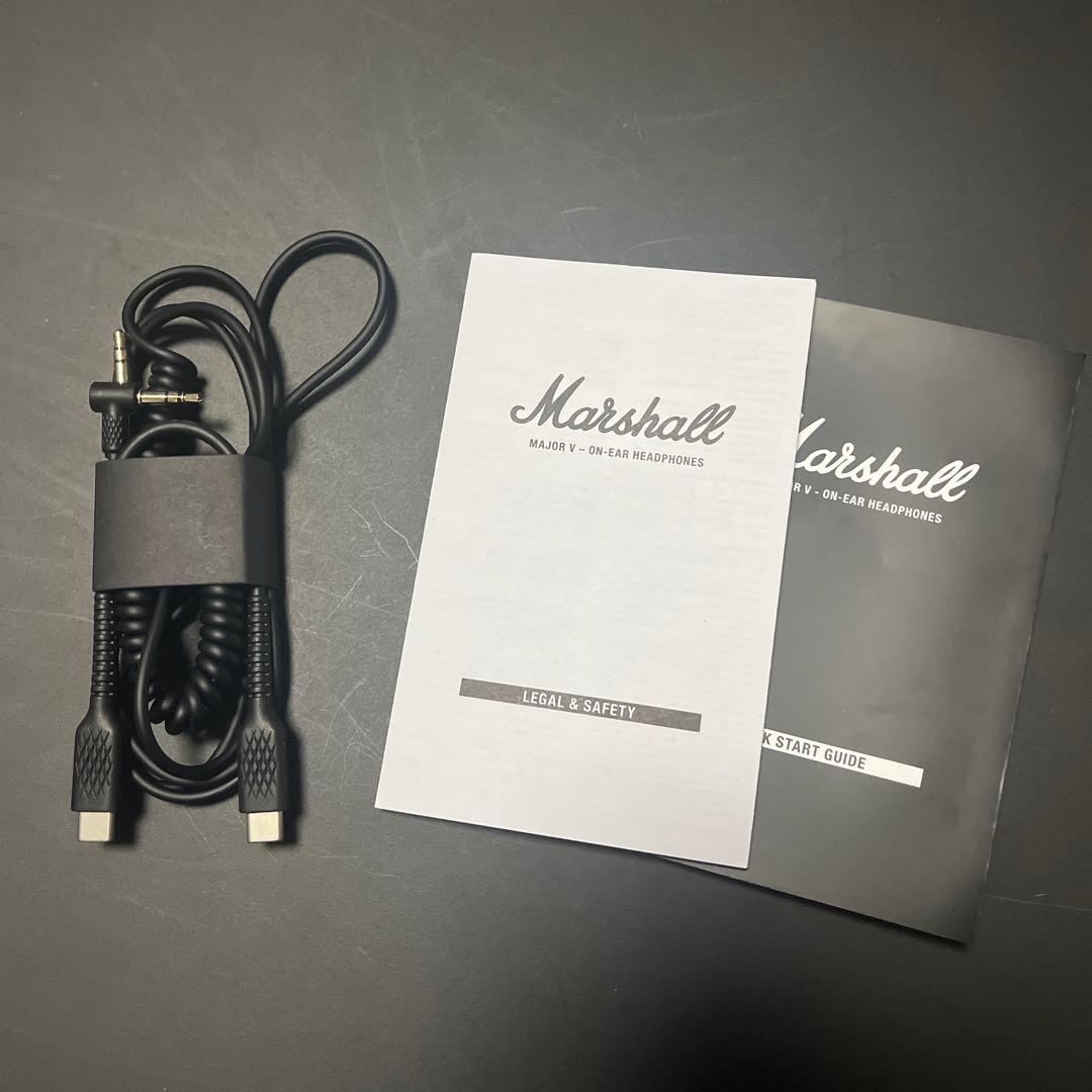 Marshall Major V ワイヤレスヘッドフォンブラック