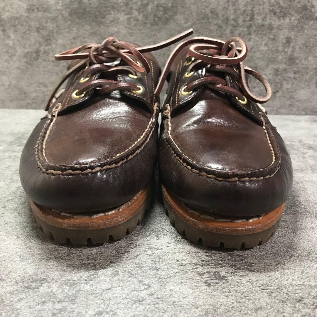 美品　ティンバーランド 3EYE デッキシューズ 30003 25cm 茶