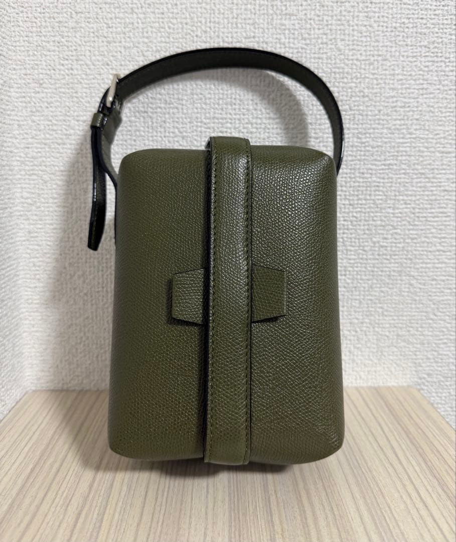 Valextra オリーブグリーン トリックトラック