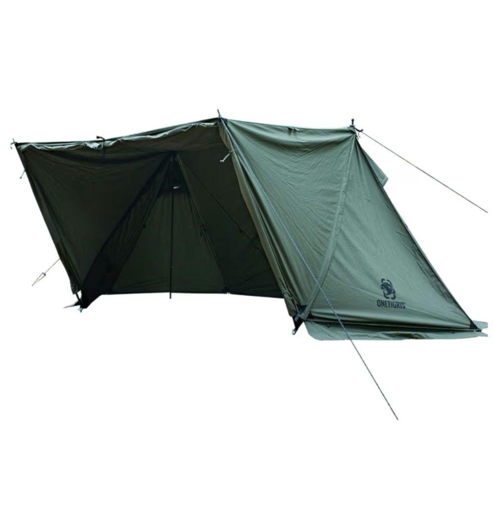 ワンティグリス　ロックシールドTC　MICABIN前幕・焚き火陣幕　セット