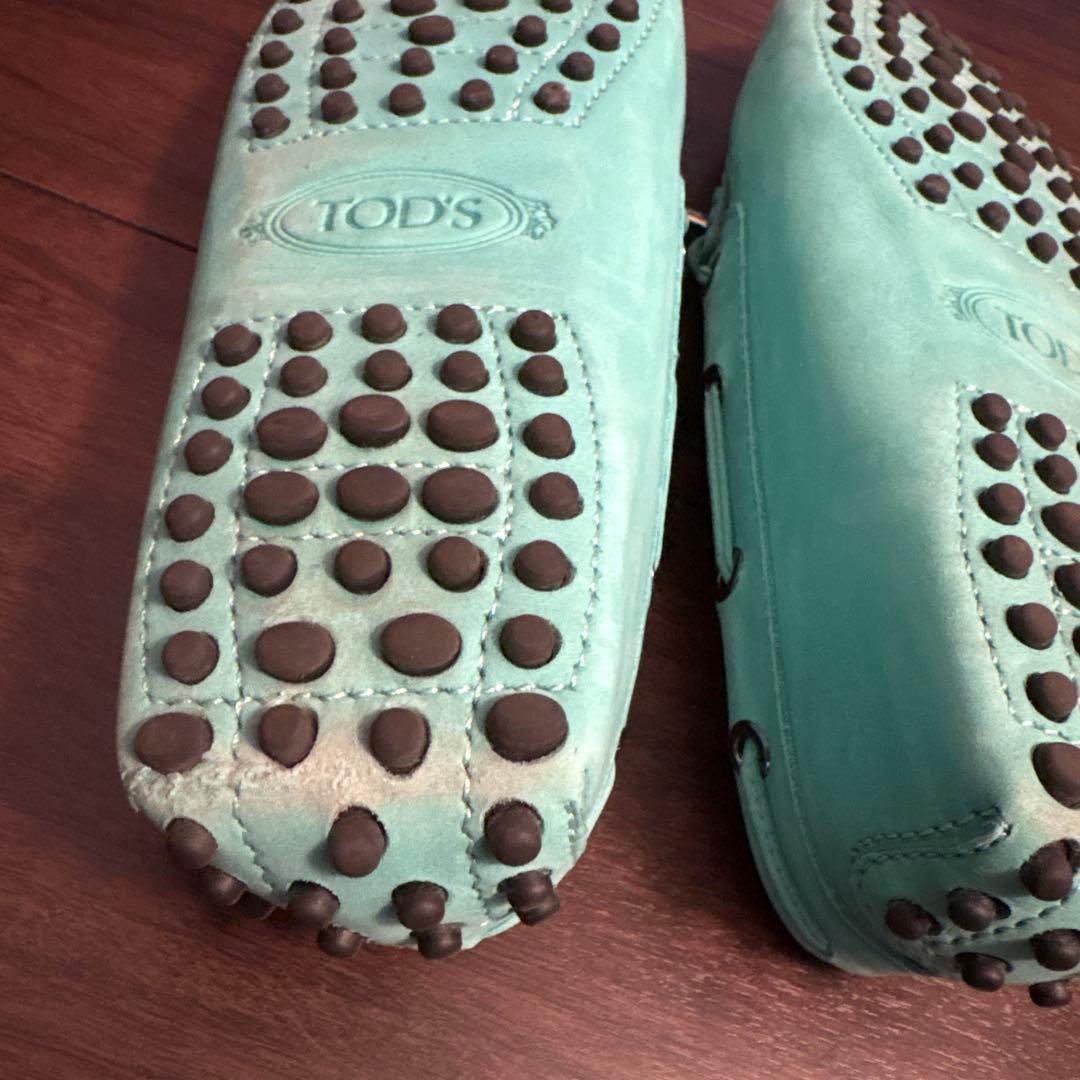 BOSSTOD'S ドライビングシューズ　35 1/2 ティファニーブルー