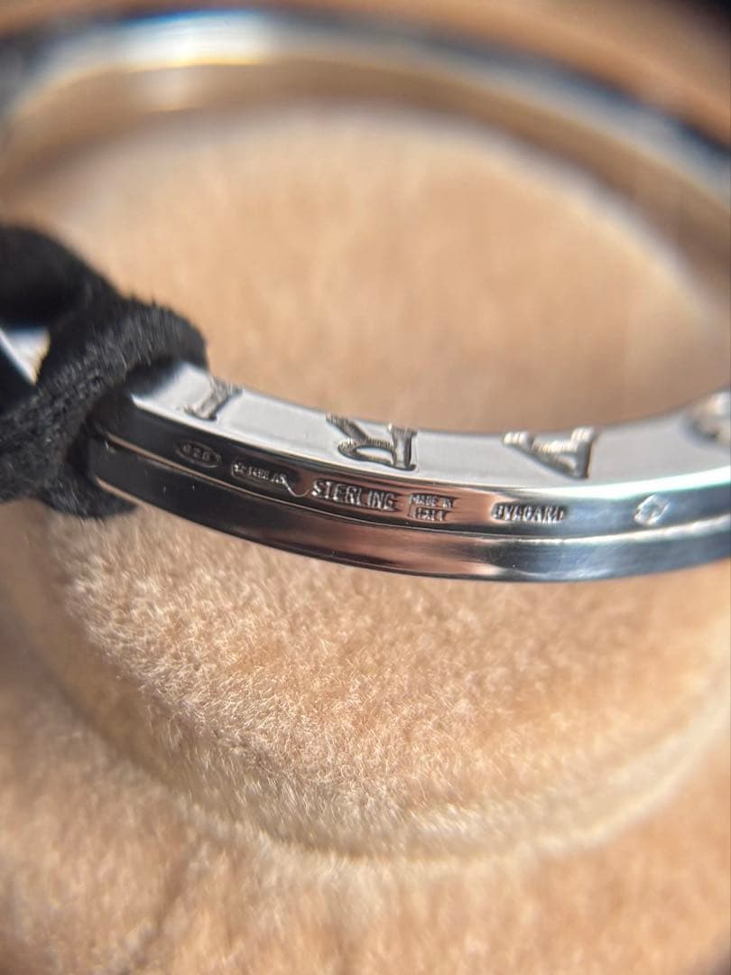 ✨超美品　紐付き BVLGARI ブルガリ・ブルガリ キーリング　箱付き