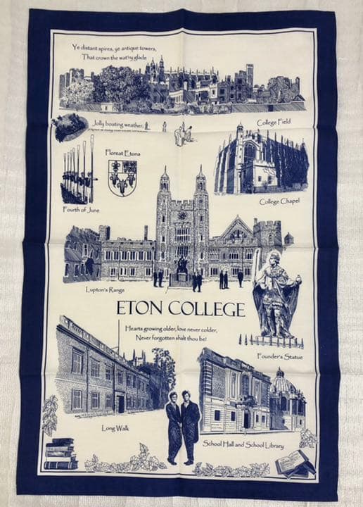 イギリスティータオル３枚セット！(Tea towel)エリザベス女王