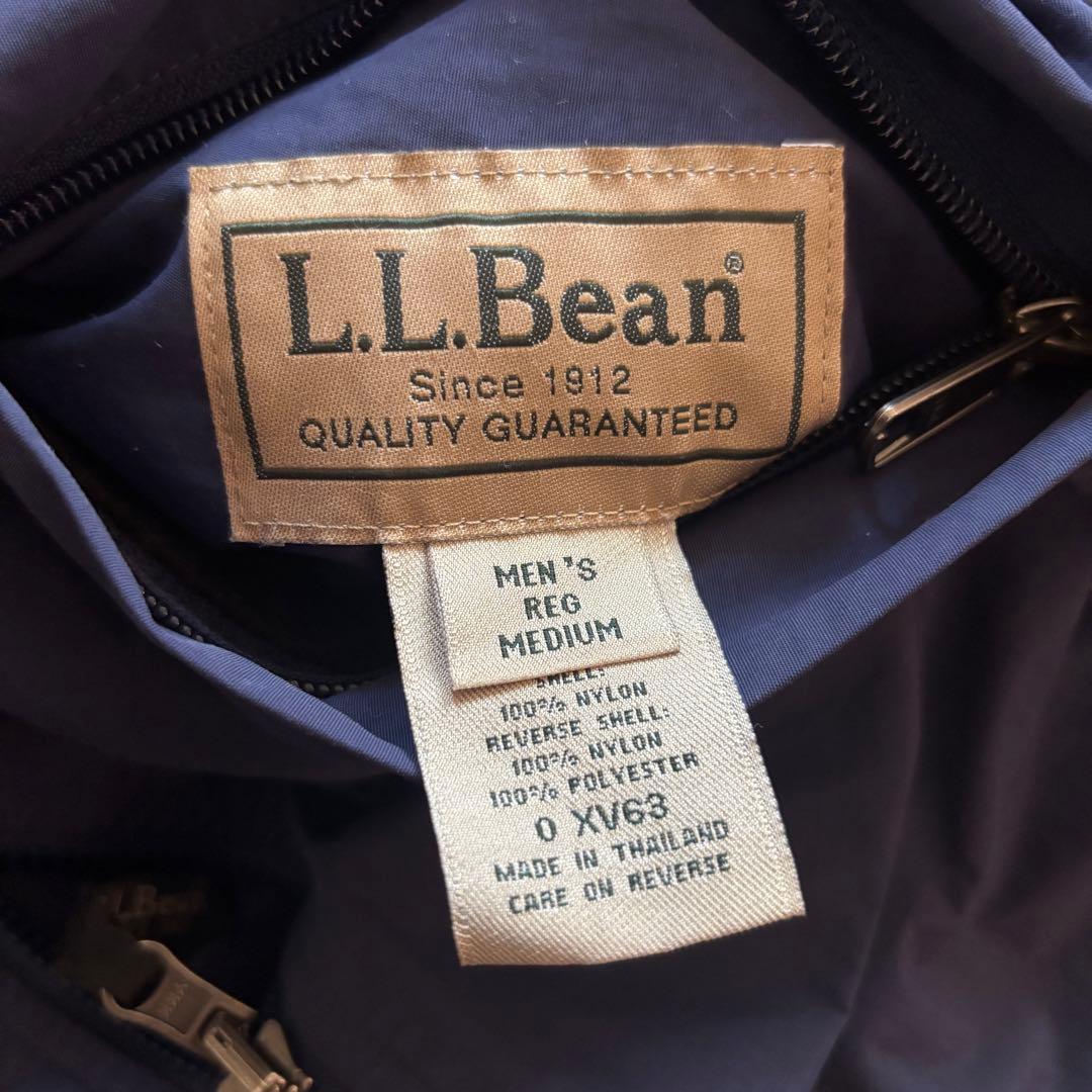 90s l.l.bean リバーシブルジャケット　 ウォームアップジャケット